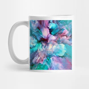 Bloomin Crazy Abstract flower Mug